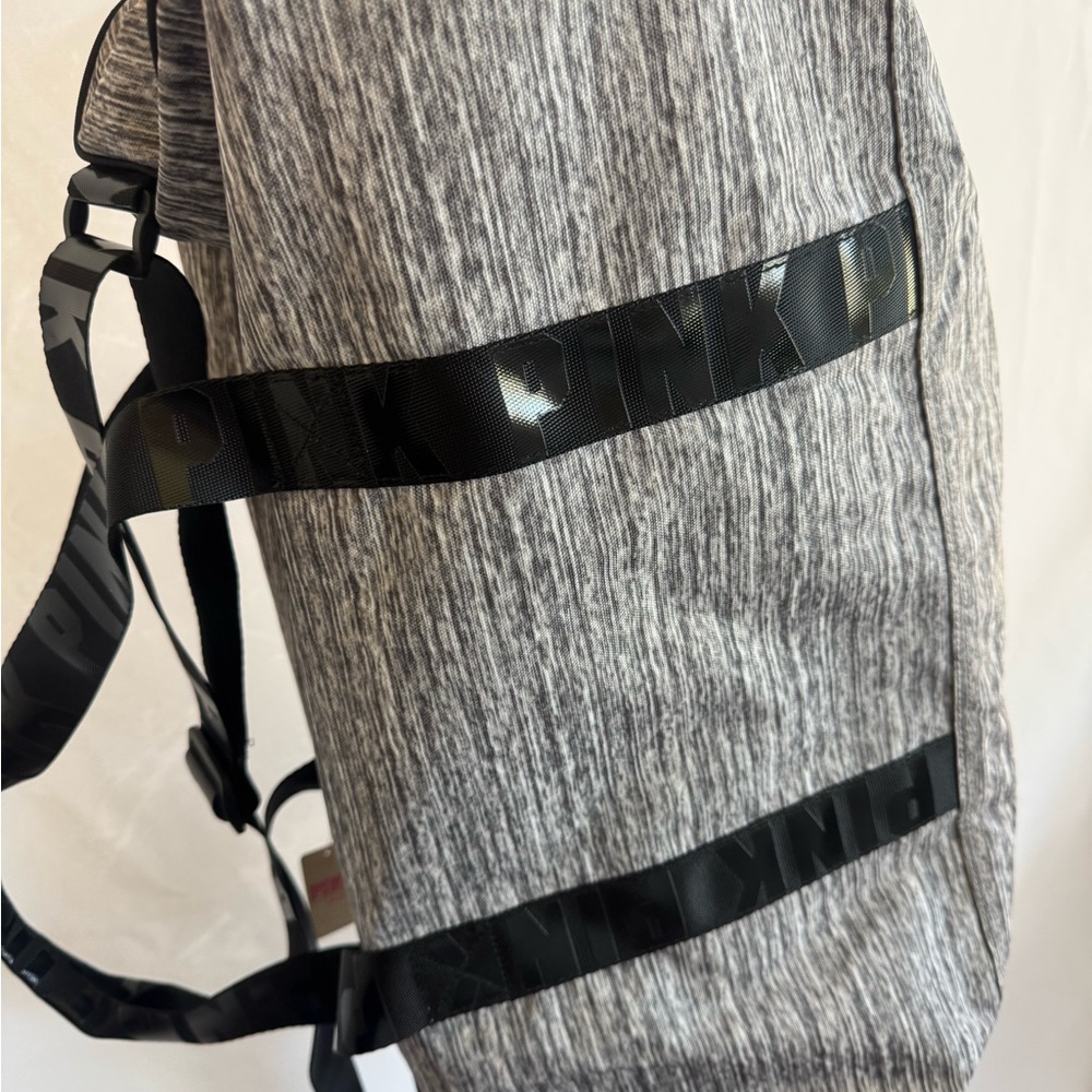 PINK Victoria's Secret Gray Duffel Bag - Picture 11 of 13